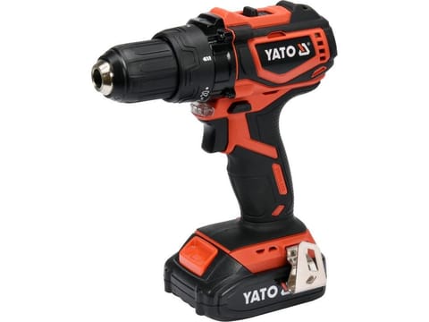 ⁨YATO WIERTARKO-WKRĘTARKA 18V 42Nm 1x2,0Ah LI-ION BEZSZCZOTKOWA, W WALIZCE YT-82794⁩ at Wasserman.eu