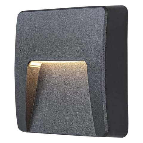 ⁨Trento Zewnętrzna lampa ścienna 100  IP65 antracyt LED 3⁩ w sklepie Wasserman.eu