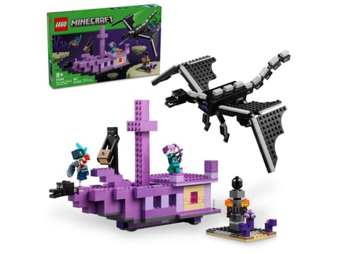 LEGO(R) MINECRAFT 21264 Smok kresu i statek kresu at Wasserman.eu