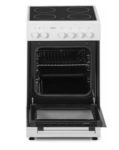 ⁨Electric cooker with vitroceramic hob MPM-53-KEC-37 Black and white⁩ at Wasserman.eu