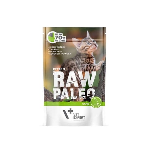 ⁨VetExpert Raw Paleo kitten - Dzik saszetka 100g⁩ w sklepie Wasserman.eu