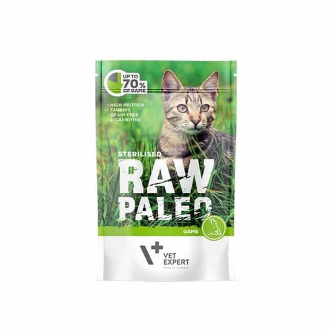 ⁨VetExpert Raw Paleo sterilised Dzik saszetka 100g⁩ w sklepie Wasserman.eu