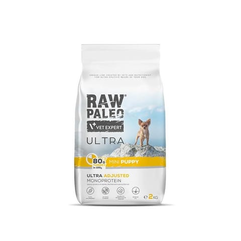 ⁨VetExpert Raw Paleo Ultra Indyk Mini Puppy 2kg⁩ w sklepie Wasserman.eu