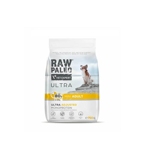 ⁨VetExpert Raw Paleo Ultra Indyk Mini Adult 750g⁩ w sklepie Wasserman.eu