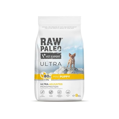 ⁨VetExpert Raw Paleo Ultra Indyk Mini Puppy 8kg⁩ w sklepie Wasserman.eu