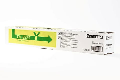 ⁨Kyocera original toner cartridge 1T02NPANL0, yellow, 12000s, Kyocera TASKalfa 2551ci, O⁩ at Wasserman.eu