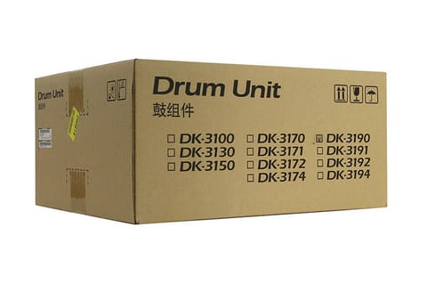 ⁨Kyocera Original Drum Motor 302T693030, black, DK-3190, 500000s, Kyocera Ecosis P3050dn, P3055dn, P3060dn, P3045dn⁩ at Wasserman.eu