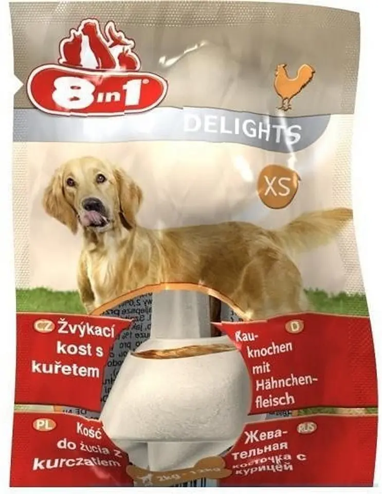 ⁨8in1 Delights Bones XS 1 treat [T108924]⁩ at Wasserman.eu