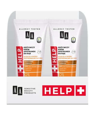 ⁨AA Help Display - Kremy do rąk 10x75ml⁩ w sklepie Wasserman.eu