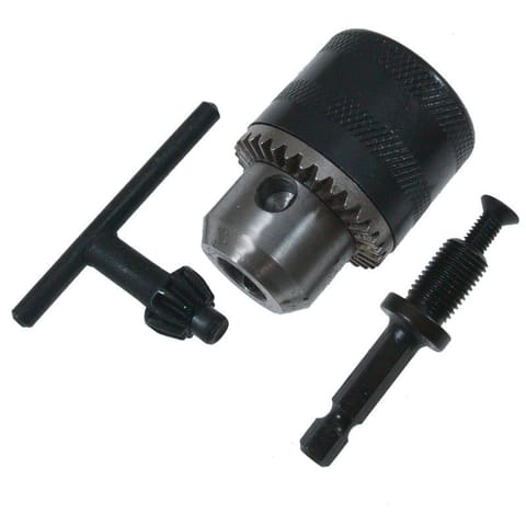 ⁨Głowica do wiertarki adapter HEX + kluczyk 3/8"⁩ w sklepie Wasserman.eu