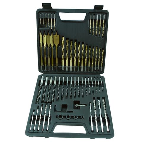 ⁨Zestaw wierteł do metalu, drewna i betonu 60 sztuk piórkowe HEX 1-10mm⁩ w sklepie Wasserman.eu