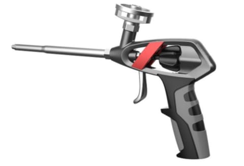 ⁨Pistolet do pianki piany montażowej klejenia styropianu DIE-CASTED ALU DYNAMIC⁩ w sklepie Wasserman.eu