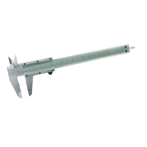 ⁨Suwmiarka 150mm noniuszowa 0,02 analogowa metalowa⁩ w sklepie Wasserman.eu