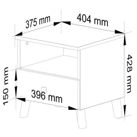 ⁨KOMODA MOBI K-01 BIAŁY CZARNY⁩ w sklepie Wasserman.eu