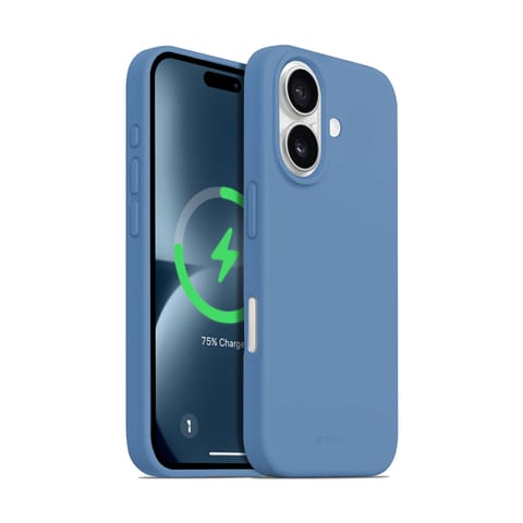 ⁨Case iPhone 16 MagSafe Color Cover blue⁩ at Wasserman.eu