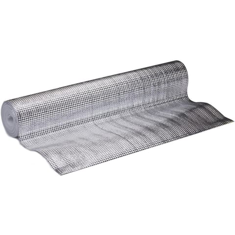 ⁨FOLIA IZOLACYJNA EKRAN ŚCIENNY ALUMINIOWY 250x50x0,2CM KINZO⁩ w sklepie Wasserman.eu