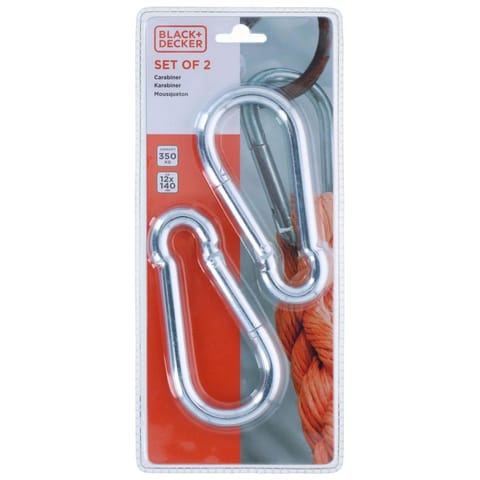 ⁨KARABIŃCZYK STALOWY 2SZT BLACK + DECKER⁩ w sklepie Wasserman.eu