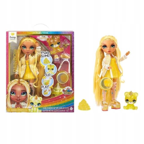 ⁨MGA Classic Rainbow Fashion Doll Sunny (yellow) 120186⁩ at Wasserman.eu