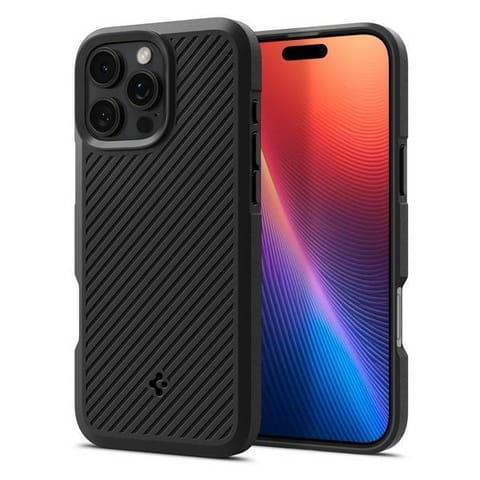 ⁨Spigen Core Armor iPhone 16 Pro Max 6.9" czarny/matte black ACS08023⁩ w sklepie Wasserman.eu