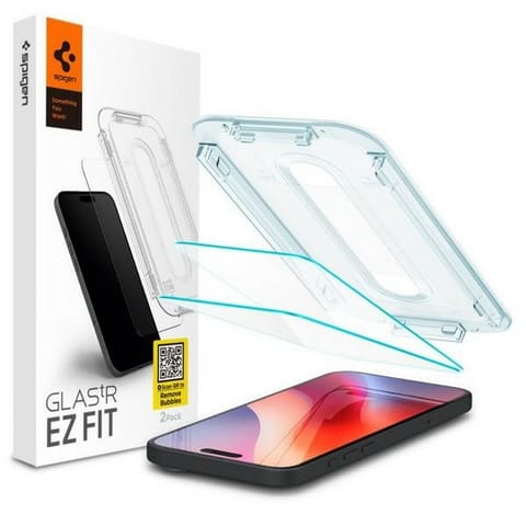 ⁨Spigen Glas.TR iPhone 16 Pro 6.3" "EZ FIT" 2 szt. clear szkło hartowane AGL07928⁩ w sklepie Wasserman.eu