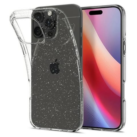 ⁨Spigen Liquid Crystal iPhone 16 Pro 6.3" Glitter crystal ACS08113⁩ w sklepie Wasserman.eu