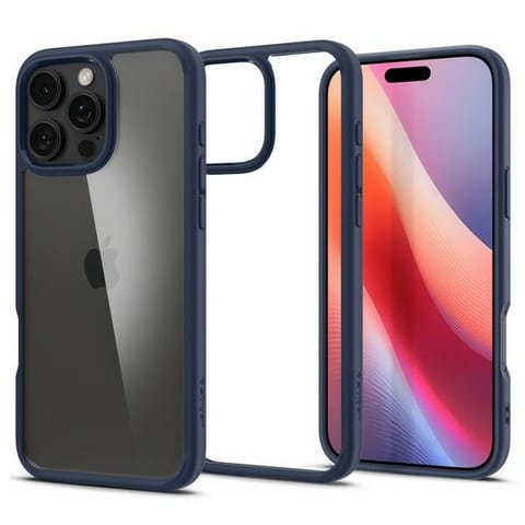 ⁨Spigen Ultra Hybrid iPhone 16 Pro Max 6.9" navy blue/granatowy ACS07997⁩ w sklepie Wasserman.eu