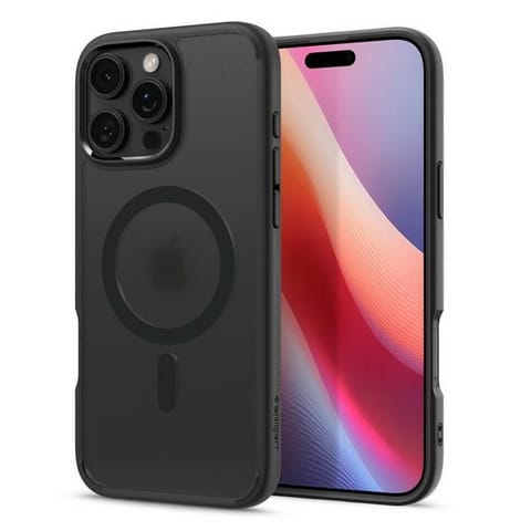 ⁨Spigen Ultra Hybrid MAG iPhone 16 Pro 6.3" MagSafe frost black ACS08134⁩ w sklepie Wasserman.eu