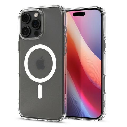 ⁨Spigen Ultra Hybrid MAG iPhone 16 Pro 6.3" MagSafe frost clear ACS08133⁩ w sklepie Wasserman.eu