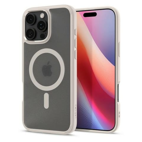 ⁨Spigen Ultra Hybrid MAG iPhone 16 Pro Max 6.9" MagSafe frost natural titanium ACS08382⁩ w sklepie Wasserman.eu