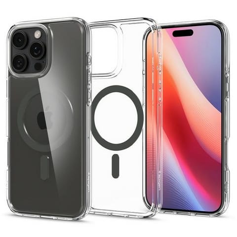 ⁨Spigen Ultra Hybrid MAG iPhone 16 Pro 6.3" MagSafe graphite ACS08130⁩ w sklepie Wasserman.eu