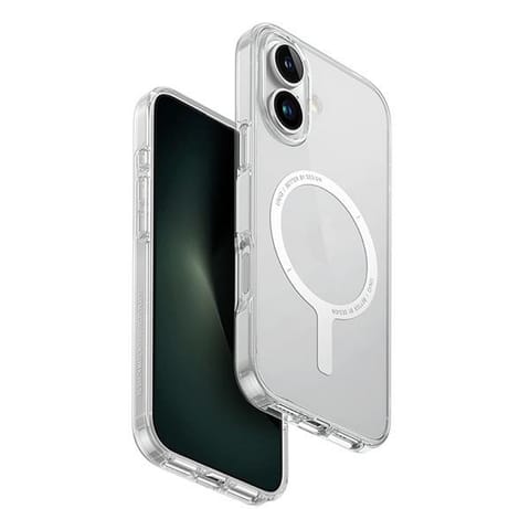 ⁨UNIQ etui Clario iPhone 16 6.1" Magclick Charging przeźroczysty/lucent clear⁩ w sklepie Wasserman.eu