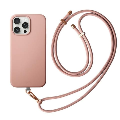 ⁨UNIQ etui Coehl Creme iPhone 16 Pro 6.3" Magnetic Charging różowy/ballet pink⁩ w sklepie Wasserman.eu