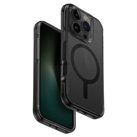 ⁨UNIQ etui Combat iPhone 16 Pro 6.3"Magclick Charging czarny/carbon black⁩ w sklepie Wasserman.eu