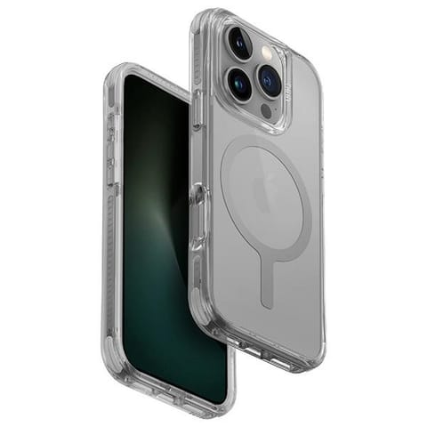 ⁨UNIQ etui Combat iPhone 16 Pro 6.3" Magclick Charging szary/stone grey⁩ w sklepie Wasserman.eu