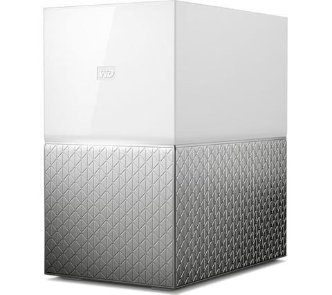 ⁨Western Digital My Cloud Home Duo personal cloud storage device 16 TB Ethernet LAN White⁩ at Wasserman.eu