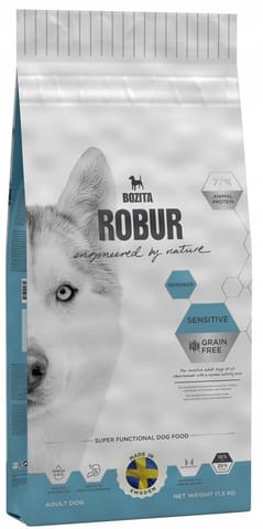 ⁨BOZITA Robur Grain Free Reindeer - dry dog food - 11,5kg⁩ at Wasserman.eu