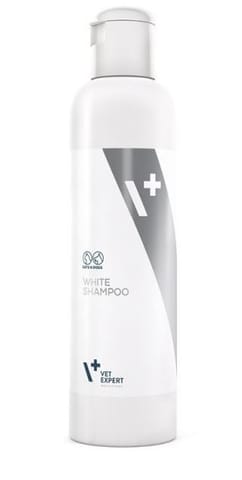 ⁨VET EXPERT White Shampoo - shampoo for dogs and cats with light coats - 250 ml⁩ at Wasserman.eu