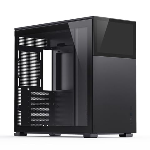 ⁨Jonsbo D41 Screen ATX Case, Tempered Glass - black⁩ at Wasserman.eu