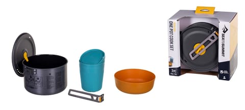 ⁨Zestaw garnków SEA TO SUMMIT Frontier UL 1P 3 Piece 2L Pot w/ M Bowl and Ins Mug⁩ w sklepie Wasserman.eu