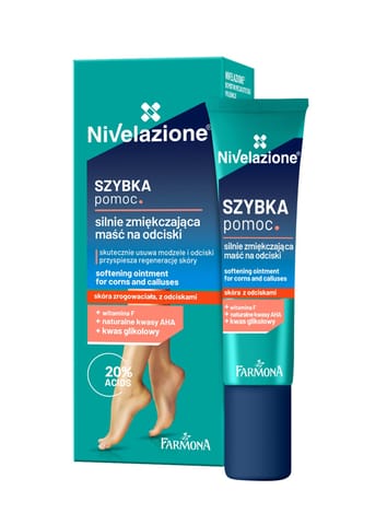 ⁨NIVELAZIONE Maść silnie zmiękczająca na odciski 15 ml⁩ w sklepie Wasserman.eu