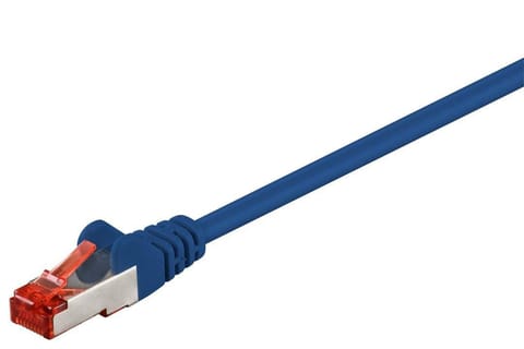 ⁨MicroConnect S/FTP CAT6 25m Blue LSZH⁩ w sklepie Wasserman.eu