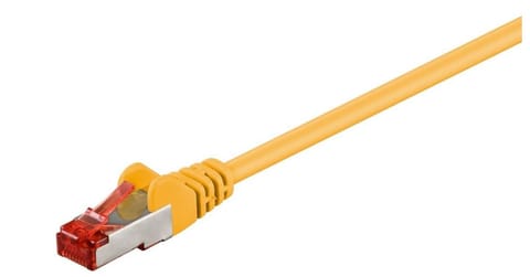 ⁨MicroConnect S/FTP CAT6 50m Yellow LSZH⁩ w sklepie Wasserman.eu