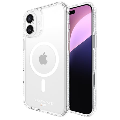 ⁨Case-Mate Tough D3O MagSafe - Etui iPhone 16 Plus (Clear)⁩ w sklepie Wasserman.eu