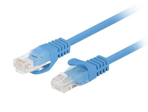 ⁨Patchcord kat.5e UTP 1.5m niebieski 10-pak PCU5-20CC-015⁩ w sklepie Wasserman.eu