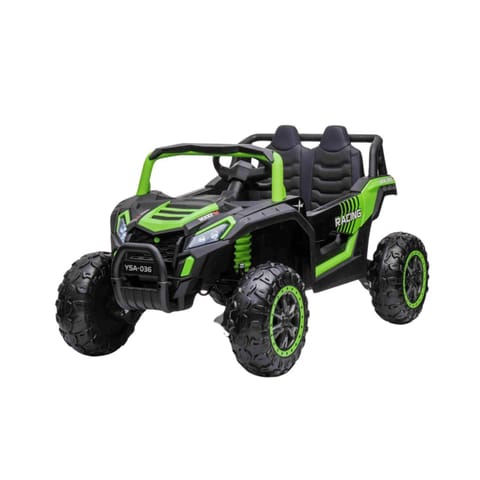 ⁨Auto Na Akumulator Buggy UTV 2000 Racing Zielony Napęd 4x4 Pilot MP3 LED⁩ w sklepie Wasserman.eu