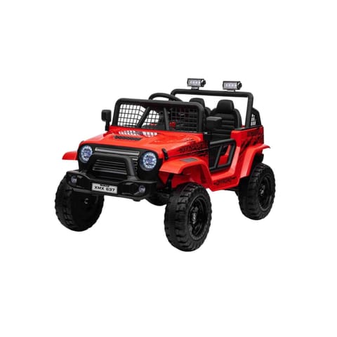 ⁨Jeep Na Akumulator Pojazd OFF ROAD 4x4 SPORT Czerwony⁩ w sklepie Wasserman.eu