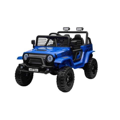 ⁨Jeep Na Akumulator Pojazd OFF ROAD 4x4 SPORT Niebieski⁩ w sklepie Wasserman.eu