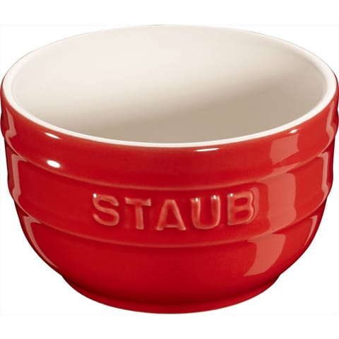 ⁨Staub Mini Ramekin Okrągły, 2 szt. - 200 ml, Czerwony⁩ w sklepie Wasserman.eu