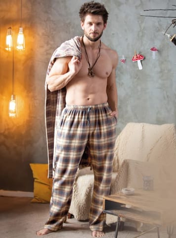 ⁨SPODNIE KEY MHT-402 B24 (kolor krata, rozmiar M)⁩ w sklepie Wasserman.eu