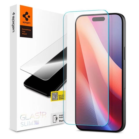 ⁨Szkło Hartowane IPHONE 15 / 16 Spigen Glas.tr Slim Clear⁩ w sklepie Wasserman.eu